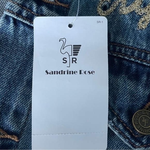 New! Sandrine Rose x Free People boys don’t cry Jean Jacket nwt 18295 - Picture 15 of 15
